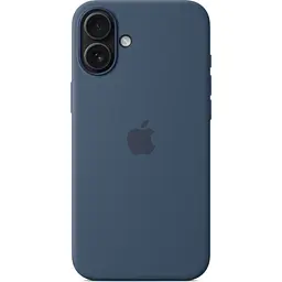Чохол Silicone Case with MagSafe Apple для iPhone 16 Plus Denim (MYYA3ZM/A) [116192] - мініатюра 5