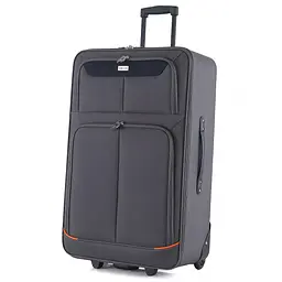 Валіза Semi Line 28" (L) Grey/Orange Lines (T5754-3)