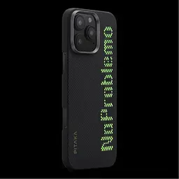Чохол Pitaka MagEZ Tactile Woven Aries для Apple iPhone 16 Pro NoProblemo (KI1601NO) [123818] - мініатюра 3
