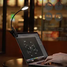Лампа Baseus Comfort Reading Mini Clip Lamp (DGRAD-0) Dark Gray - мініатюра 4
