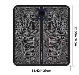 Масажний електричний килимок для ступень і ніг EMS Foot Mat - мініатюра 2