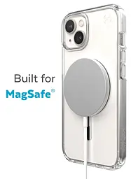 Чохол прозорий протиударний з антимікробним покриттям Speck Presidio Clear MagSafe для iPhone 14 (6.1") - мініатюра 8