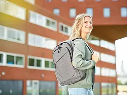Стильний рюкзак для ноутбука 16 Trust Avana Eco 20 л Grey - мініатюра 4