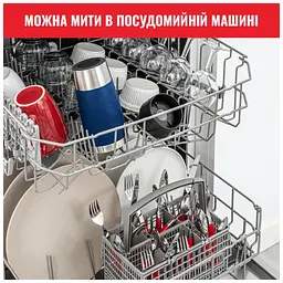Термокружка Tefal Travel Mug Classic, 360мл, нержавіюча сталь, синій (N2020310) - мініатюра 10