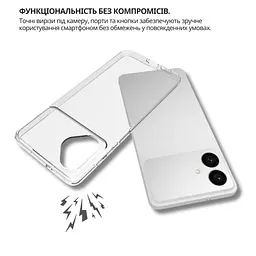 Чохол до мобільного телефона BeCover silicone Samsung Galaxy S26 Plus SM-S946 Transparent (714881) - мініатюра 6