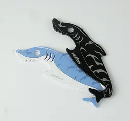 Міні-Мультитул NexTool (KT5521) EDC box cutter Shark Blue, Синій - мініатюра 7
