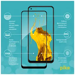 Скло захисне Piko Full Glue Oppo A78 Black (1283126582929)