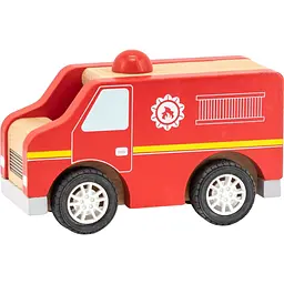 Дерев'яна машинка Viga Toys Пожежна (44512) - мініатюра 2