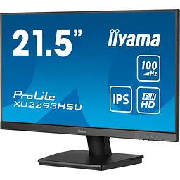 Монітор 21.5" Iiyama XU2293HSU-B7 FHD IPS 100Hz (XU2293HSU-B7) - мініатюра 3