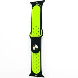 Ремінець Apple Watch Nike Sport 38/40/41 mm Чорний/Volt