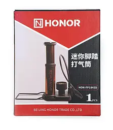 Насос велосипедний Honor FP1845D з манометром золотий/хром (G0000469) - мініатюра 4
