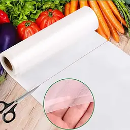 Пакети для вакууматора рифлені в рулоні 25x500 см гофровані для вакуумного пакувальника