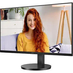 TFT 27" AOC U27B3AF, IPS, 4K UHD, HDMIx2, DP, HAS, колонки, чорний - мініатюра 3