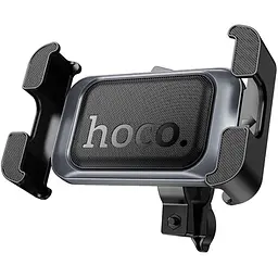 Вело-мото тримач Hoco H82 чорний metal grey