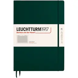 Блокнот LEUCHTTURM1917 Master Classic Forest Green Клітина (370266)