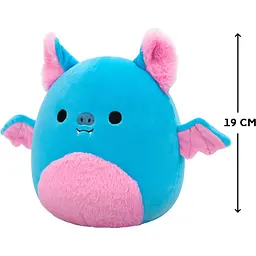 М'яка іграшка Squishmallows Кажанчик Бойл  19 см (SQCR06579) - мініатюра 6