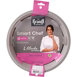Форма для запікання Krauff Smart Сhef силіконова з металевою дужкою 28х25.5х4 см  (29-298-032) - мініатюра 4