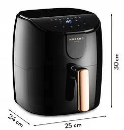 Аерофритюрниця Mozano Active Fryer Silver - мініатюра 5