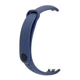 Ремінець Silicone Mi Band 8/9/10 Midnight Синій - мініатюра 2