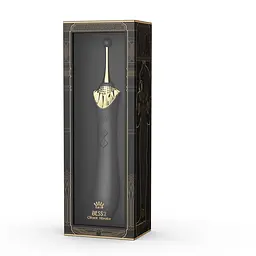 Мультифункціональний вібратор Zalo - Bess 2 Obsidian Black, 4 насадки, підігрів - мініатюра 11