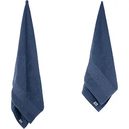 Набір рушників махрових Ardesto Lotus, 140х70/90х50 см, 2 шт., синій ( ART2357NA) - мініатюра 7