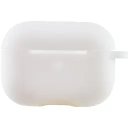 Чохол Silicone Case + Carbine для Apple AirPods Pro 2 White [74292] - мініатюра 2