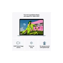 Ноутбук Apple MacBook Air 15 M5 A3448 Sky Blue (MDVU4UA/A) - мініатюра 5