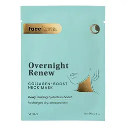 Колагенова маска для шиї Face Facts Overnight renew 3 по 15 мл - мініатюра 2