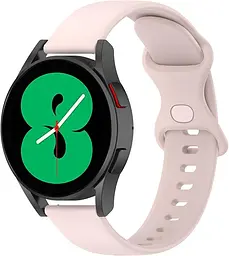 Ремінець силіконовий для смарт-годин BeWatch Amazfit універсальний S 20 мм CBітло-рожевий (101N3S09.2) - мініатюра 4