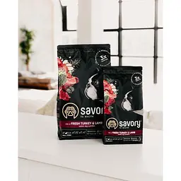 Сухий корм Savory Small для собак малих порід, зі свіжим ягням та індичкою, 3 кг - мініатюра 6
