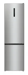 Холодильник з нижньою морозильною камерою Gorenje 200х60х60см 2 двері 235(96) л А++ Total NF (NRK6202AXL4) - мініатюра 2