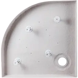 Душова кабіна Lidz Latwa SC80x80.SAT.LOW.GR скло тоноване 4 мм з душовим піддоном Qtap Robin 308 - мініатюра 3
