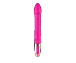 Вібратор-кролик B - Series Magic Rechargeable Thrusting, 19 см (рожевий) - мініатюра 4