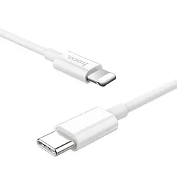 Cable Hoco X36 Swift PD Type-C to Lightning White 1m - мініатюра 2