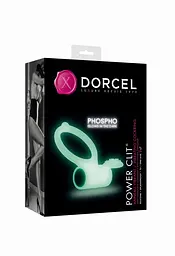 Люмінесцентне віброкільце Dorcel Power Clit White Phospho, 7х3.2 см (білий) - мініатюра 4