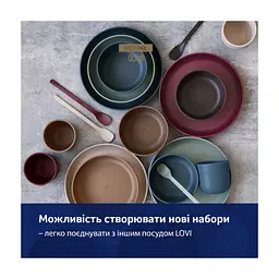 Набір дитячого посуду LOVI Tamarillo з кружкою (21/532_red) - мініатюра 7