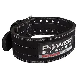 Пояс для важкої атлетики Power System PS-3800 PowerLifting, Black - XXL - мініатюра 2