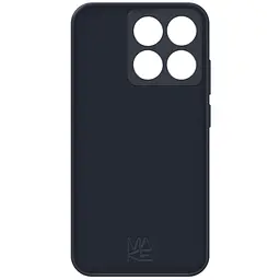 Чохол MAKE Xiaomi 14T Silicone Titan Black - мініатюра 4
