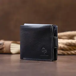 Шкіряне портмоне GRANDE PELLE 11,8х8,9х2,3 см acs0014723 - мініатюра 8