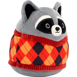 М'яка іграшка Squishmallows Єнот Роккі 19 см різнобарвна (6900007501798) - мініатюра 2
