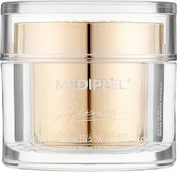 Антивіковий крем для обличчя з екстрактом золота і камелії Medi Peel Peptide 9 Premium Gold Camellia Wrinkle Cream 50 мл