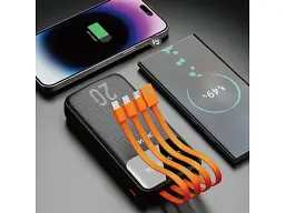 Зовнішній акумулятор (Power Bank) Dudao K6Pro+ 20000 mAh 10W Black (6977196682393) - мініатюра 4