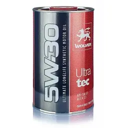 Моторна олива Wolver Ultratec 5W-30 1л (4260360942587)