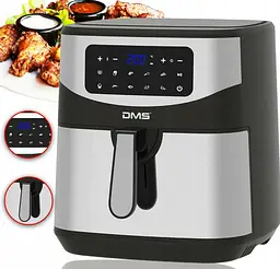 Багатофункціональна піч DMS HF-7S XXXL з духовкою 1800 Вт система Air Fryer функція гаряче повітря - мініатюра 6