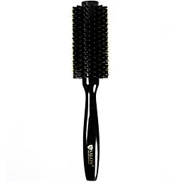Щітка-брашинг для волосся дерев'яна Salon Professional кругла 25Ф
