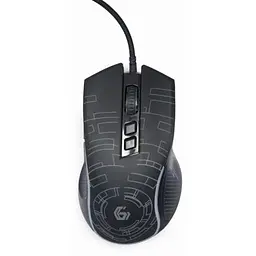 Комп'ютерна мишка Gembird (MUSG-RGB-01) USB Black (MUSG-RGB-01) - мініатюра 3
