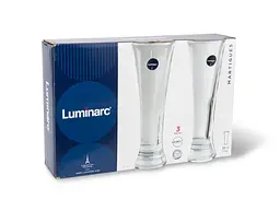 Набір келихів для пива скляний Luminarc Martigues 3х330 мл (P1791) - мініатюра 3