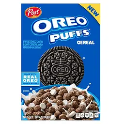 Сухий сніданок Post Oreo Puff Chocolate Breakfast Cereal 283г