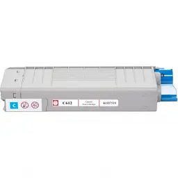 Тонер-картридж BASF OKI C612/ 46507519 Cyan (KT-46507519) - мініатюра 3