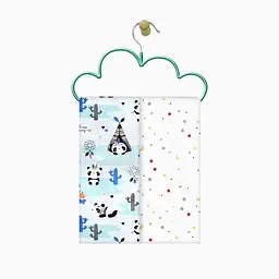 Багаторазові пелюшки дитячі STARS & PANDA 2шт COSAS (4822052035740) - мініатюра 3